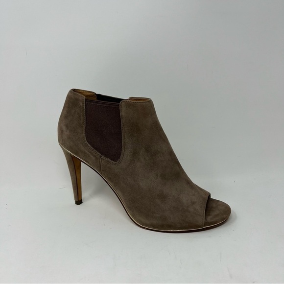 Coach Adriana Peep Toe Suede Heel Size 8 B - Picture 2 of 13